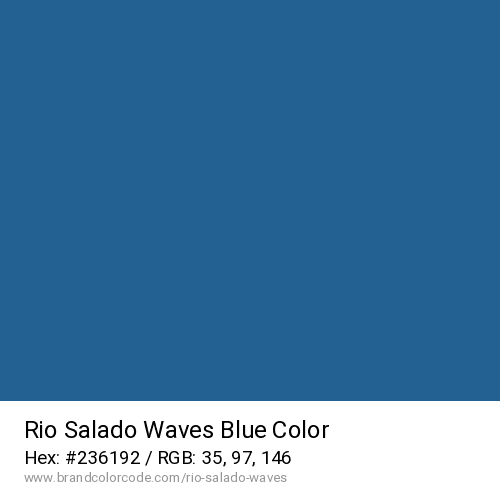 Rio Salado Waves's Blue color solid image preview