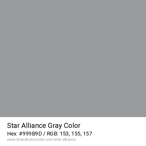 Star Alliance's Gray color solid image preview