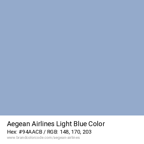 Aegean Airlines's Light Blue color solid image preview