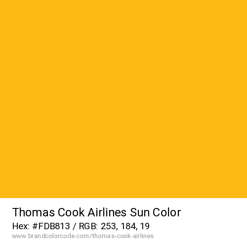 Thomas Cook Airlines's Sun color solid image preview