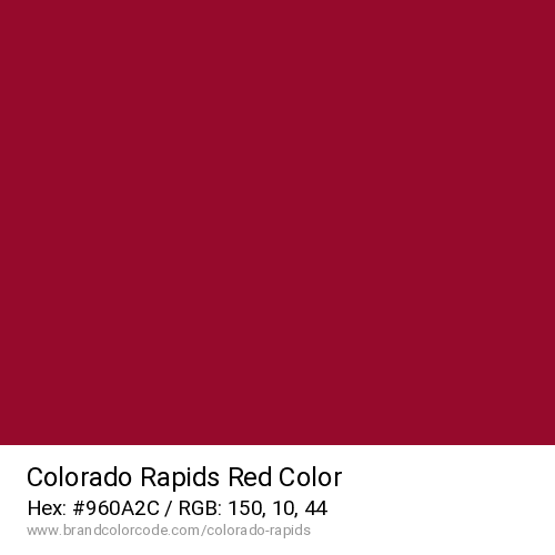 Colorado Rapids's Red color solid image preview
