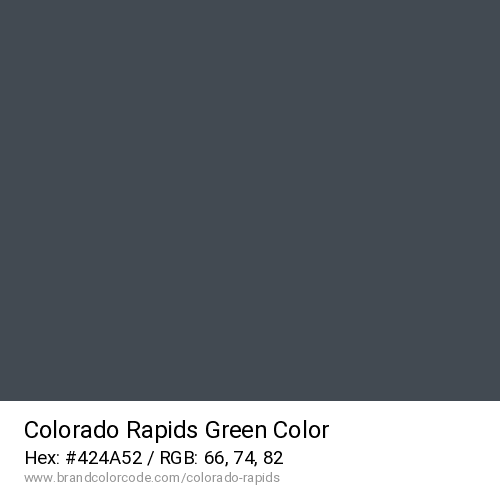 Colorado Rapids's Green color solid image preview