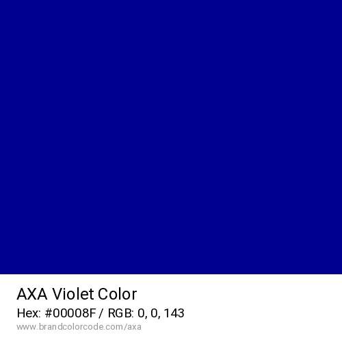 AXA's Violet color solid image preview