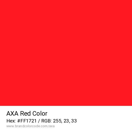 AXA's Red color solid image preview