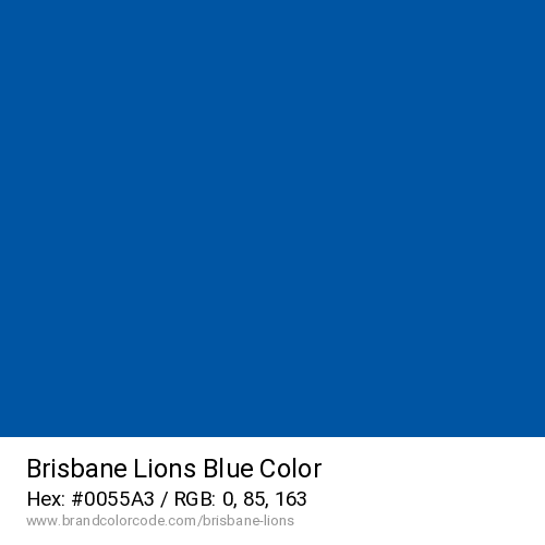 Brisbane Lions's Blue color solid image preview