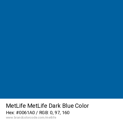 MetLife's MetLife Dark Blue color solid image preview