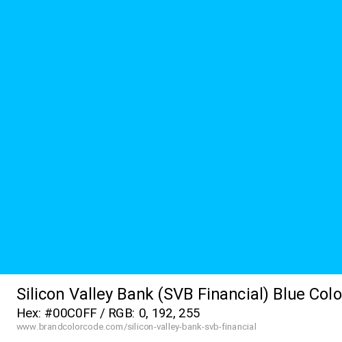 Silicon Valley Bank (SVB Financial)'s Blue color solid image preview