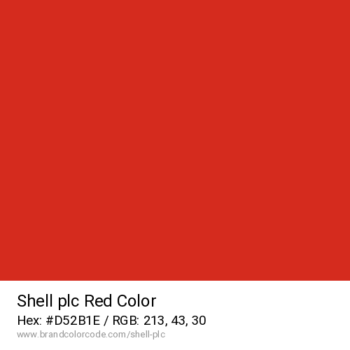 Shell plc's Red color solid image preview