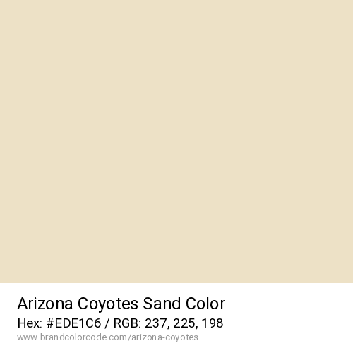 Arizona Coyotes's Sand color solid image preview