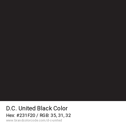 D.C. United's Black color solid image preview