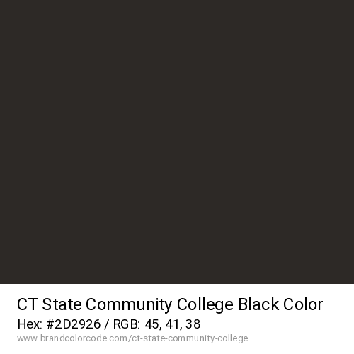 CT State Community College's Black color solid image preview