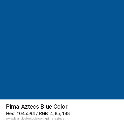 Pima Aztecs's Blue color solid image preview