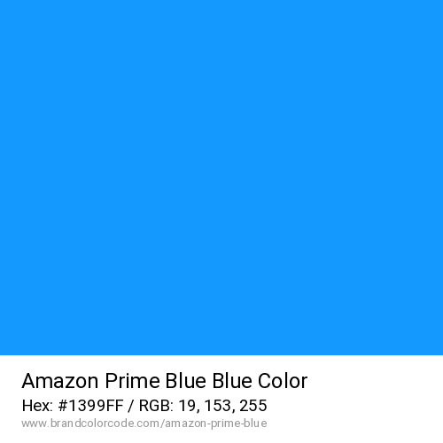 Amazon Prime Blue's Blue color solid image preview