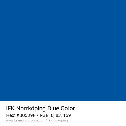 IFK Norrköping's Blue color solid image preview