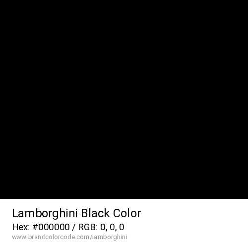 Lamborghini's Black color solid image preview