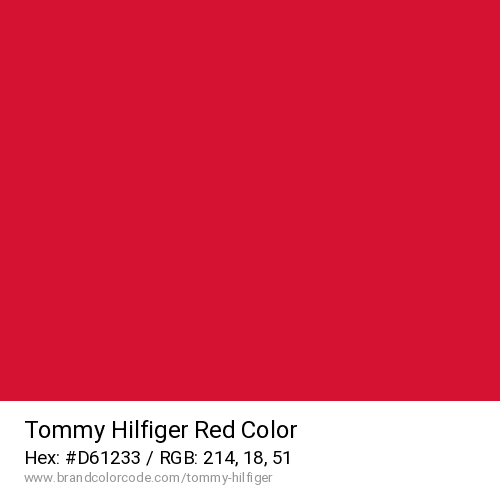Tommy Hilfiger's Red color solid image preview