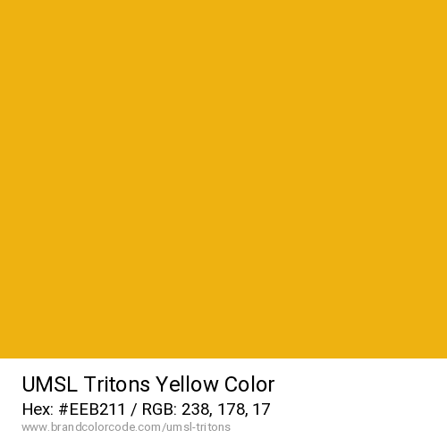 UMSL Tritons's Yellow color solid image preview