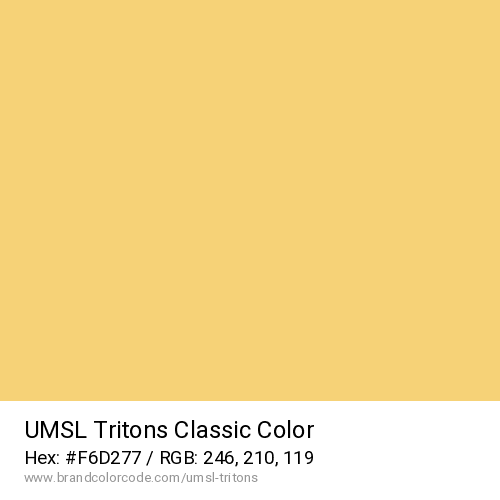 UMSL Tritons's Classic color solid image preview