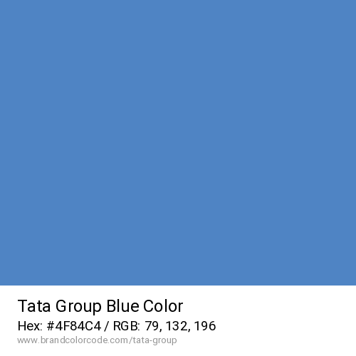 Tata Group's Blue color solid image preview