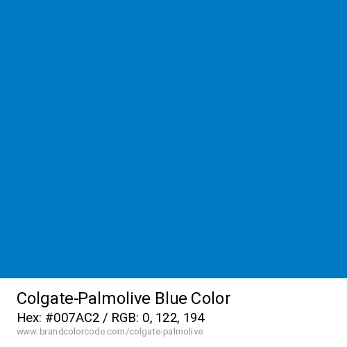Colgate-Palmolive's Blue color solid image preview