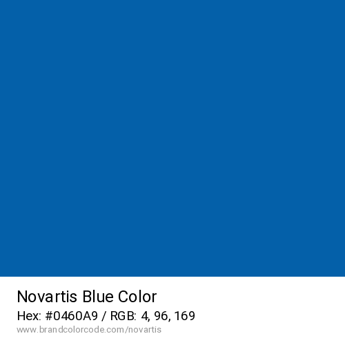 Novartis's Blue color solid image preview