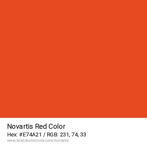 Novartis's Red color solid image preview