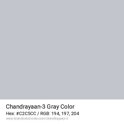Chandrayaan-3's Gray color solid image preview