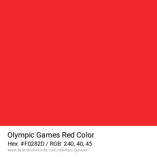 Olympic Games's Red color solid image preview