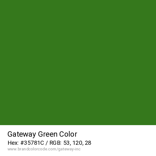 Gateway, Inc.'s Green color solid image preview
