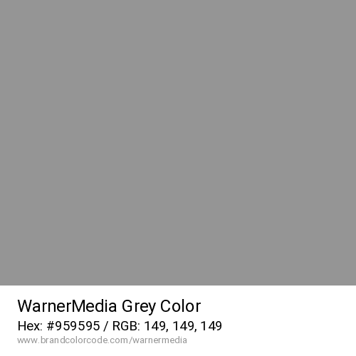 WarnerMedia's Grey color solid image preview