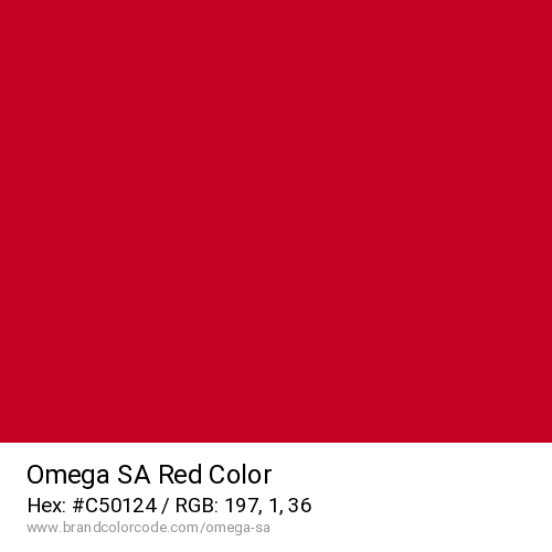 Omega SA's Red color solid image preview