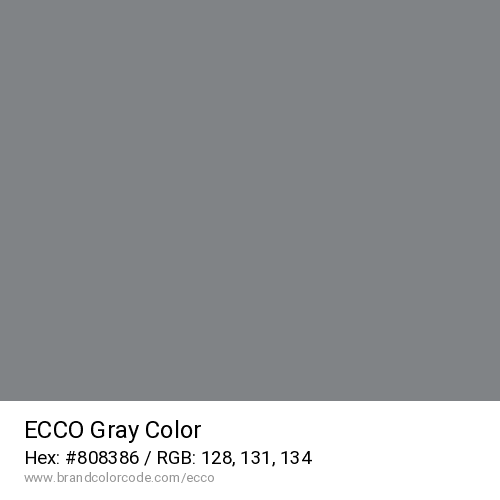 ECCO's Gray color solid image preview