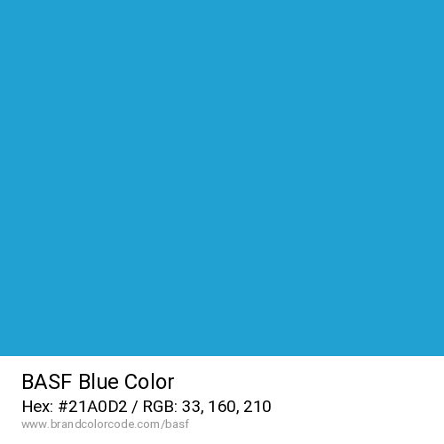 BASF's Blue color solid image preview