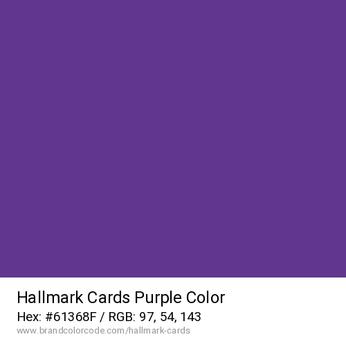 Hallmark Cards's Purple color solid image preview