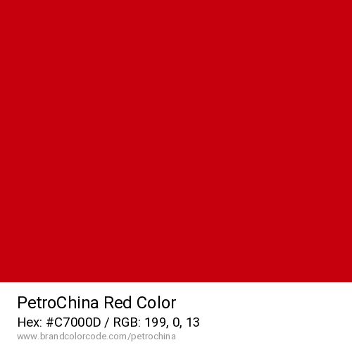 PetroChina's Red color solid image preview