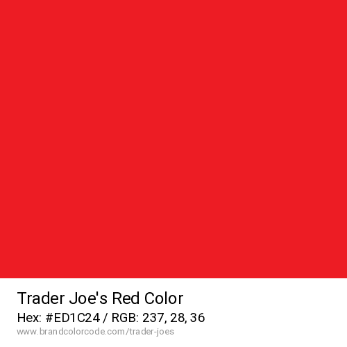 Trader Joe’s's Red color solid image preview