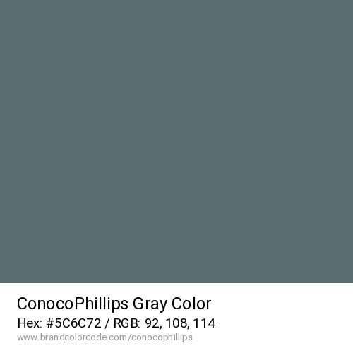 ConocoPhillips's Gray color solid image preview