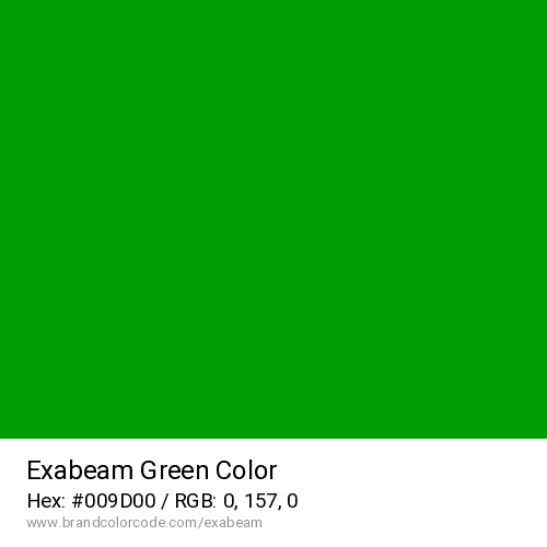Exabeam's Green color solid image preview