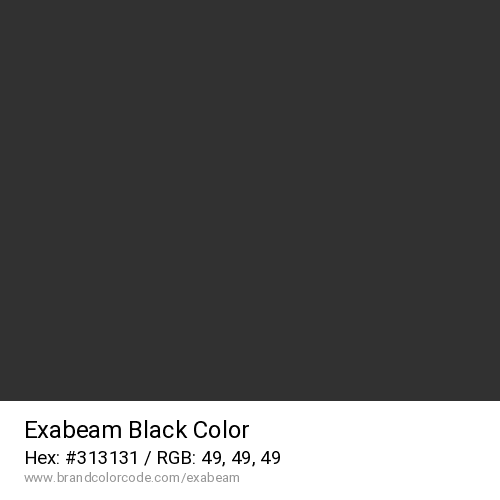 Exabeam's Black color solid image preview