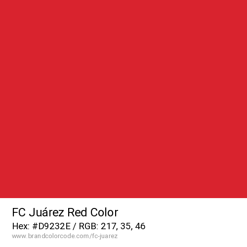 FC Juárez's Red color solid image preview