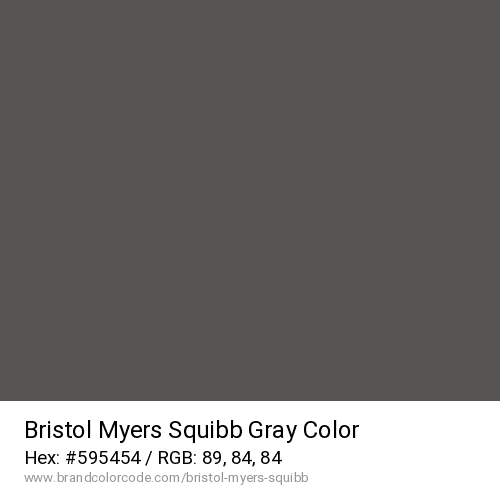 Bristol Myers Squibb's Gray color solid image preview