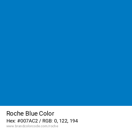 Roche's Blue color solid image preview