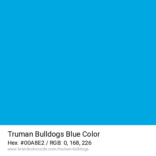 Truman Bulldogs's Blue color solid image preview