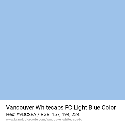 Vancouver Whitecaps FC's Light Blue color solid image preview
