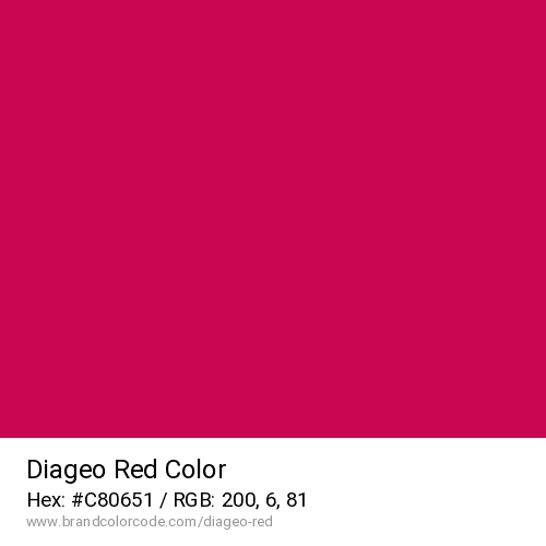 Diageo's Red color solid image preview