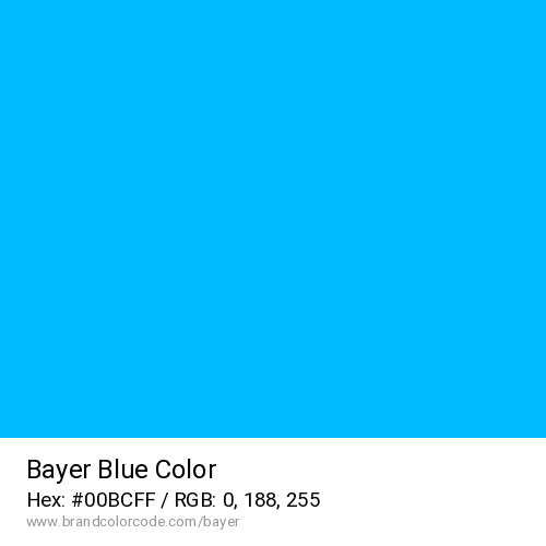 Bayer's Blue color solid image preview