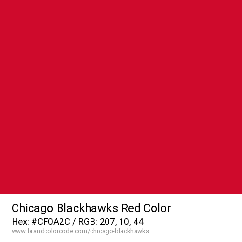 Chicago Blackhawks's Red color solid image preview