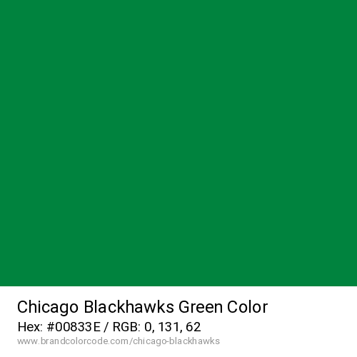 Chicago Blackhawks's Green color solid image preview