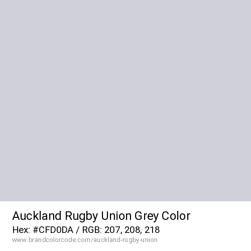 Auckland Rugby Union's Grey color solid image preview