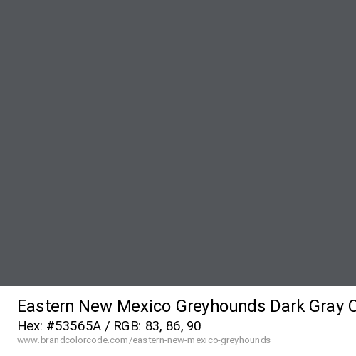 Eastern New Mexico Greyhounds's Dark Gray color solid image preview